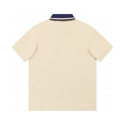 GI-Color block polo-Polo T-Shirt