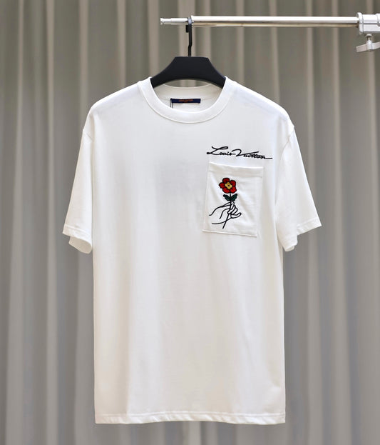 LL-Exquisite embroidery T-shirt